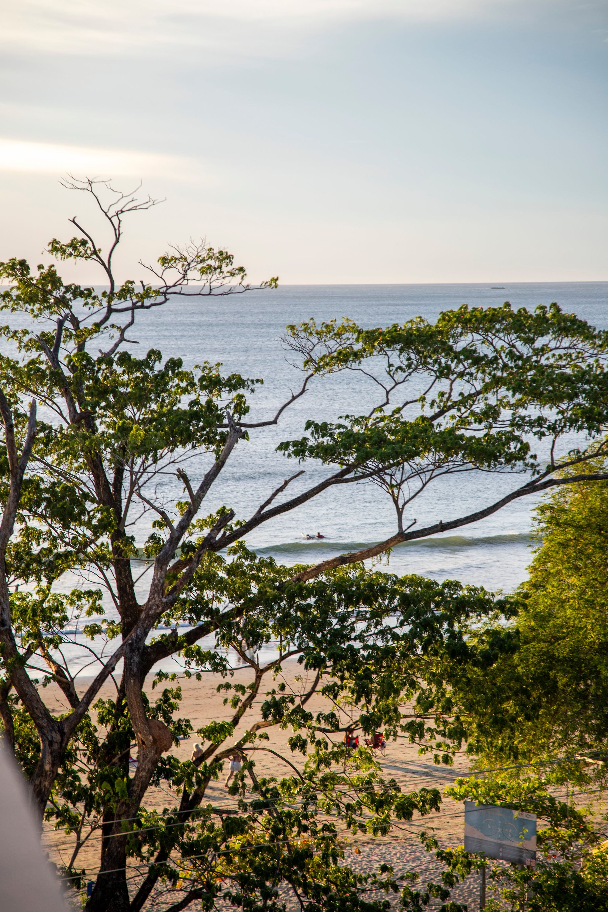 View over Tamarindo's hills and coastline